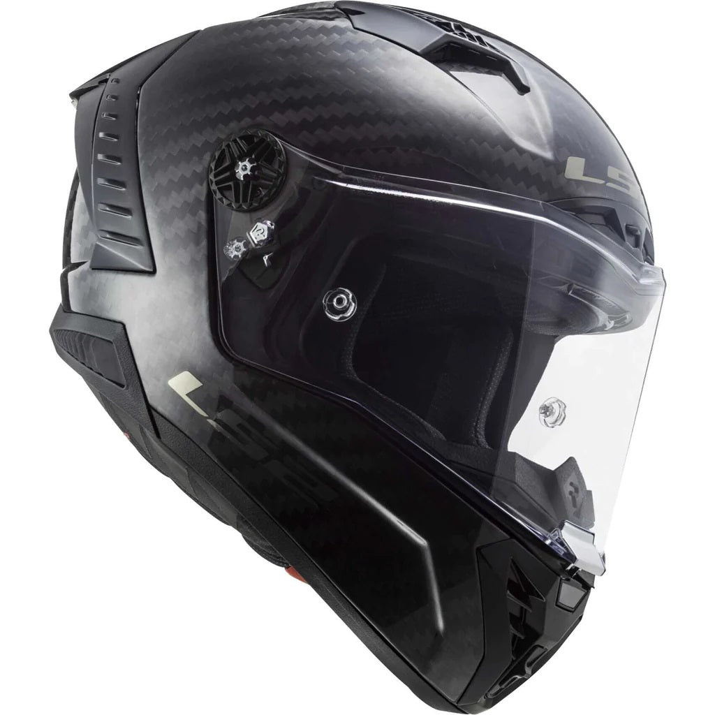 LS2 FF805 Thunder Plus Gloss Carbon Helmet - 06