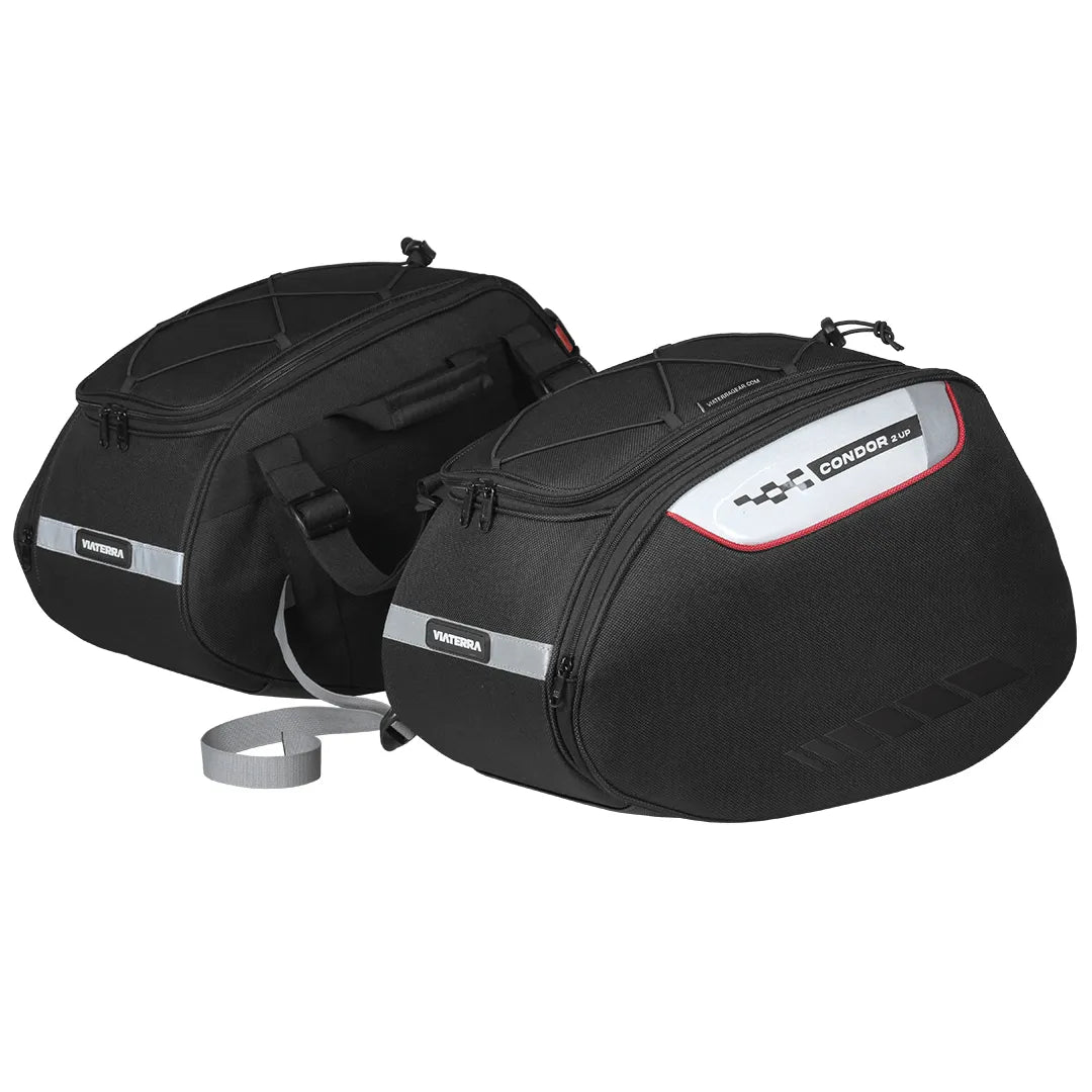 ViaTerra Condor 2up 100% Waterproof Saddlebag