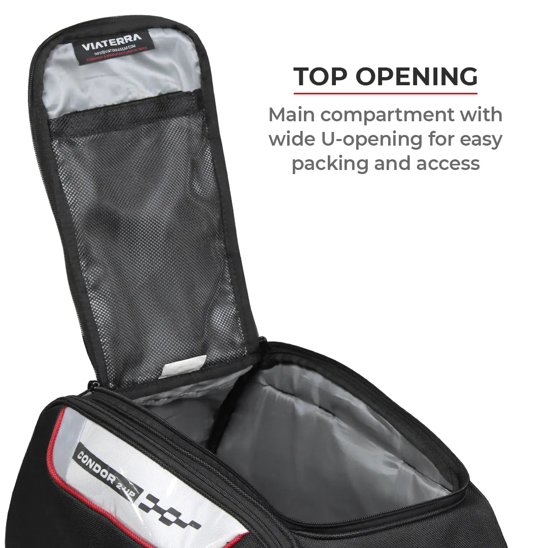 ViaTerra Condor 2up 100% Waterproof Saddlebag