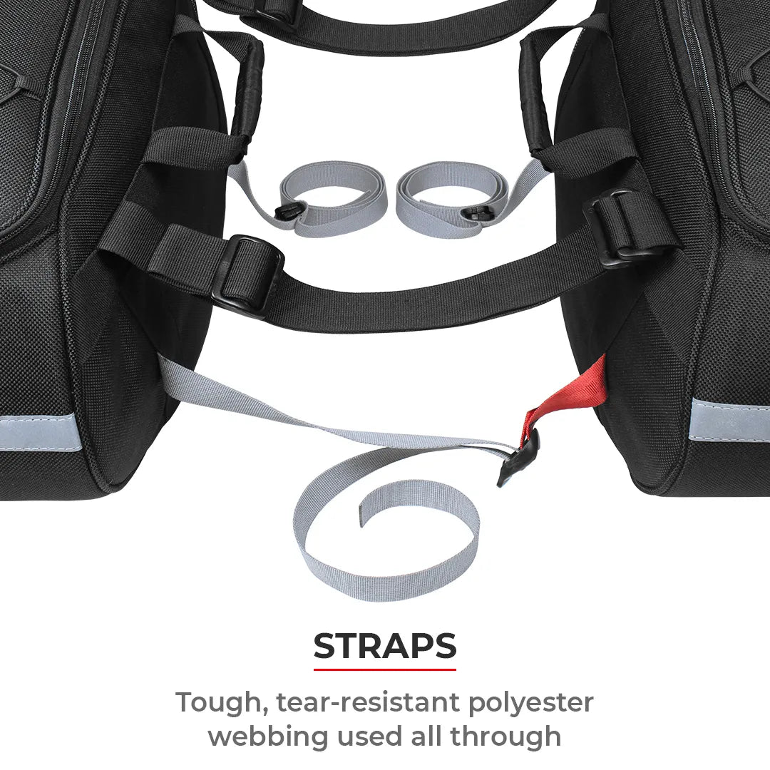 ViaTerra Condor 2up 100% Waterproof Saddlebag