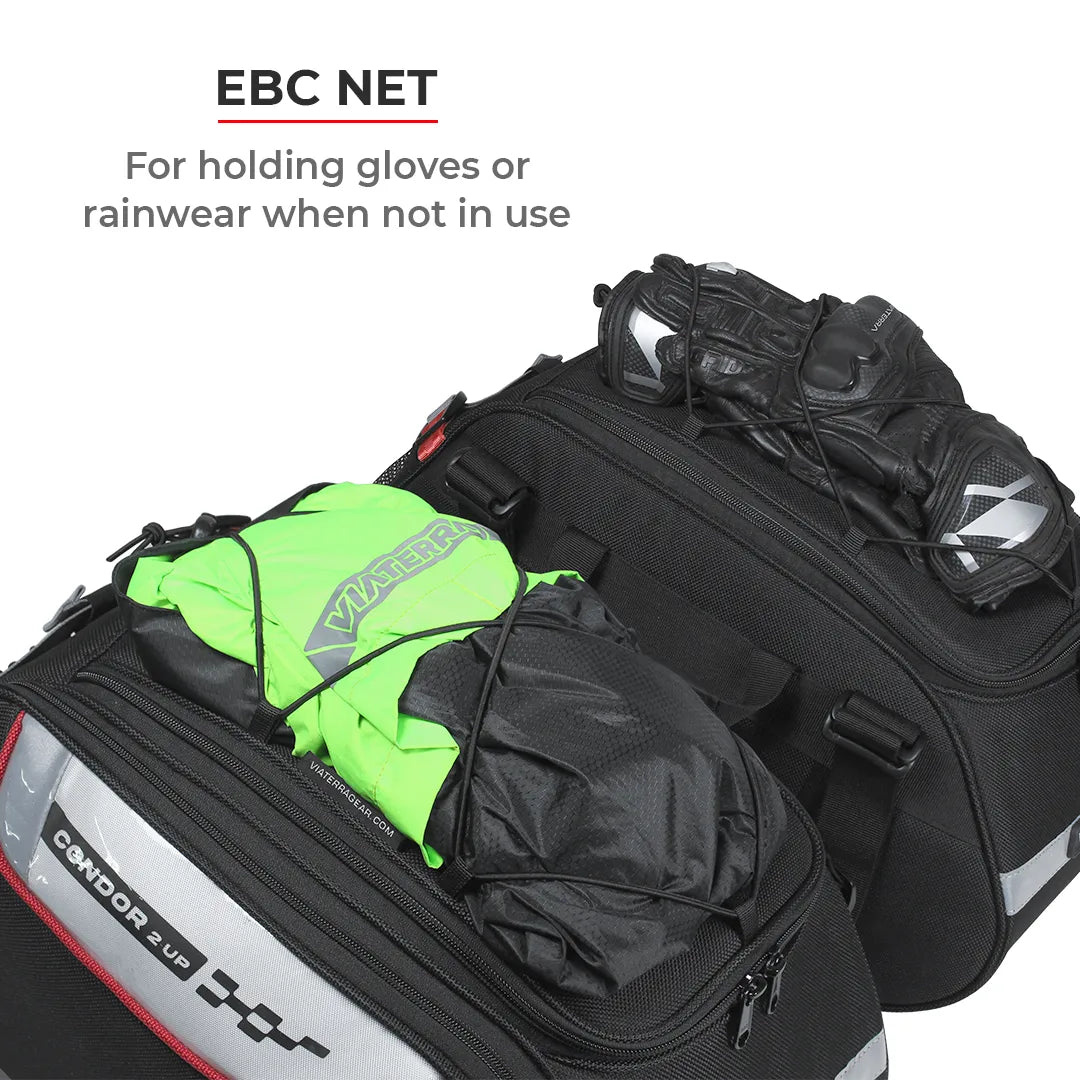 ViaTerra Condor 2up 100% Waterproof Saddlebag