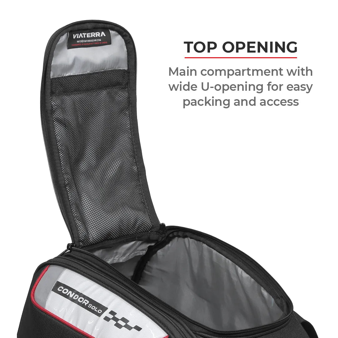 ViaTerra Condor Solo 100% Waterproof Saddlebags