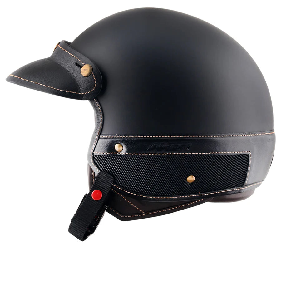 Axor Retro Jet Alpha Black Helmet
