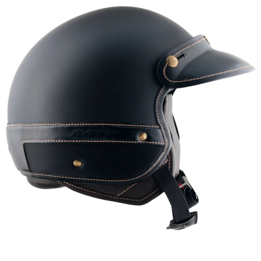 Axor Retro Jet Alpha Black Helmet