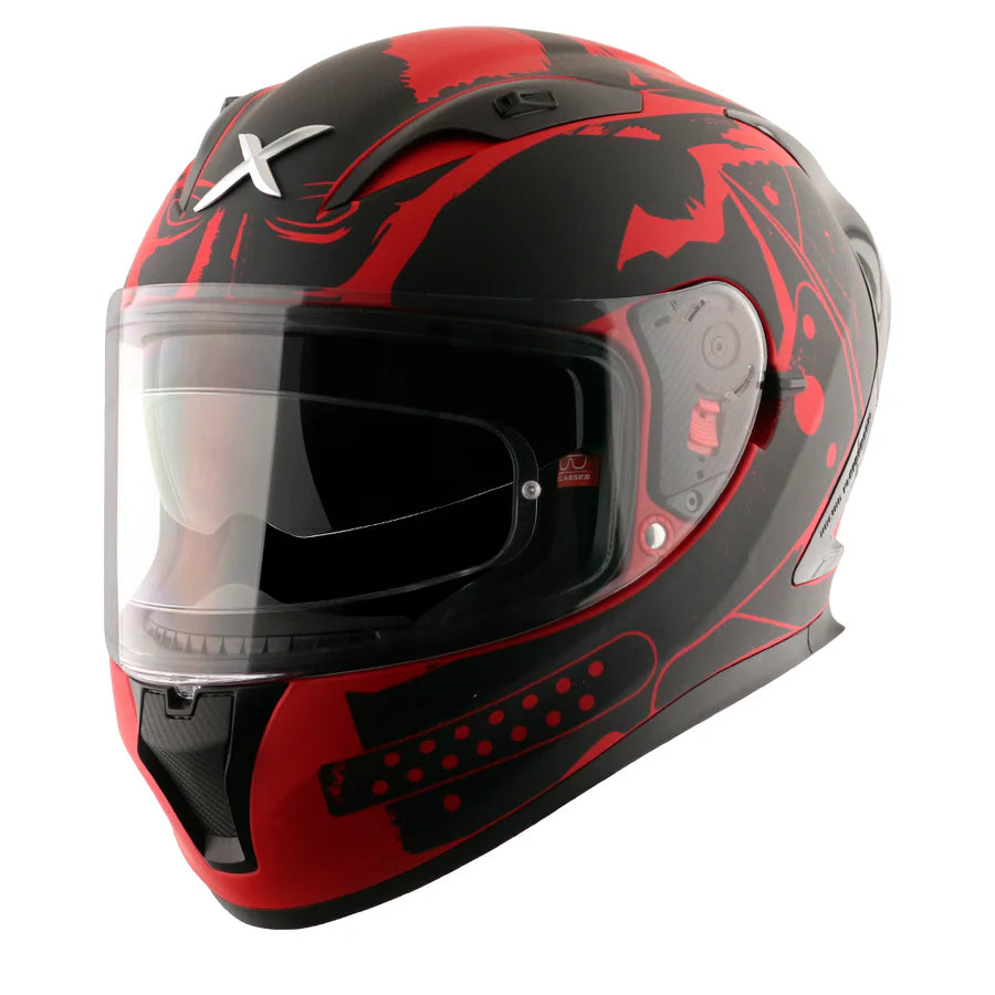 Axor Street DC Batman Dull Red Helmet