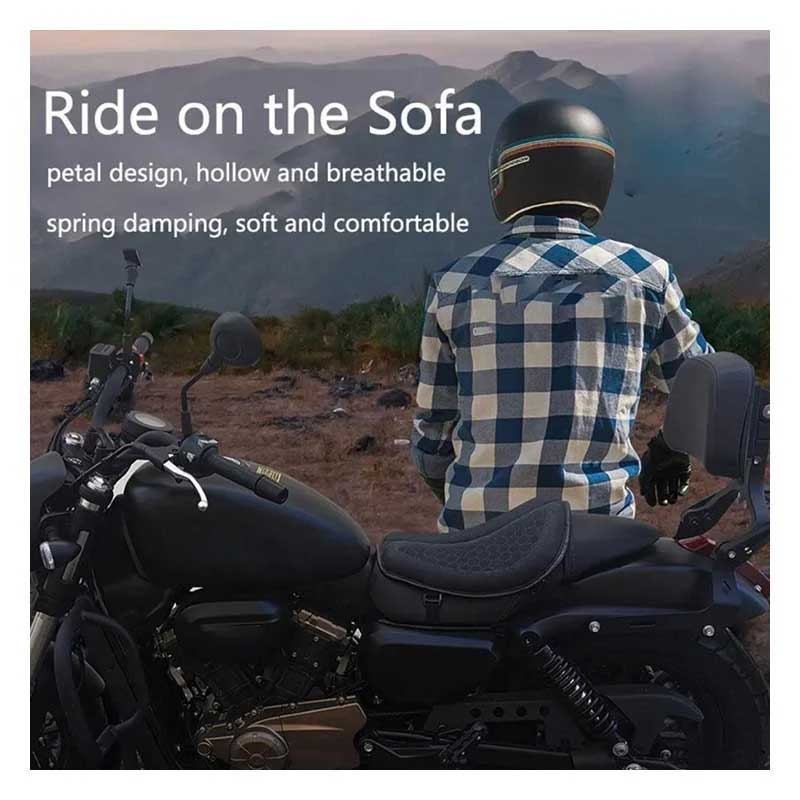 MH Moto Easy Bum Pro V2 Tourer Motorcycle Seat Cushion