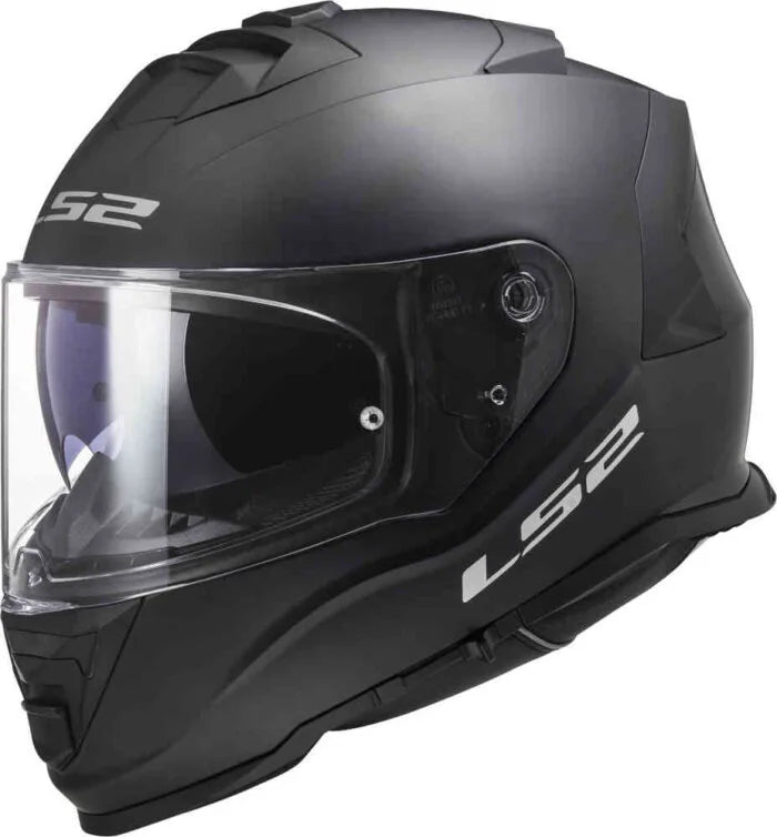 LS2 FF800 Storm II Solid Matt Black Helmet D-ring