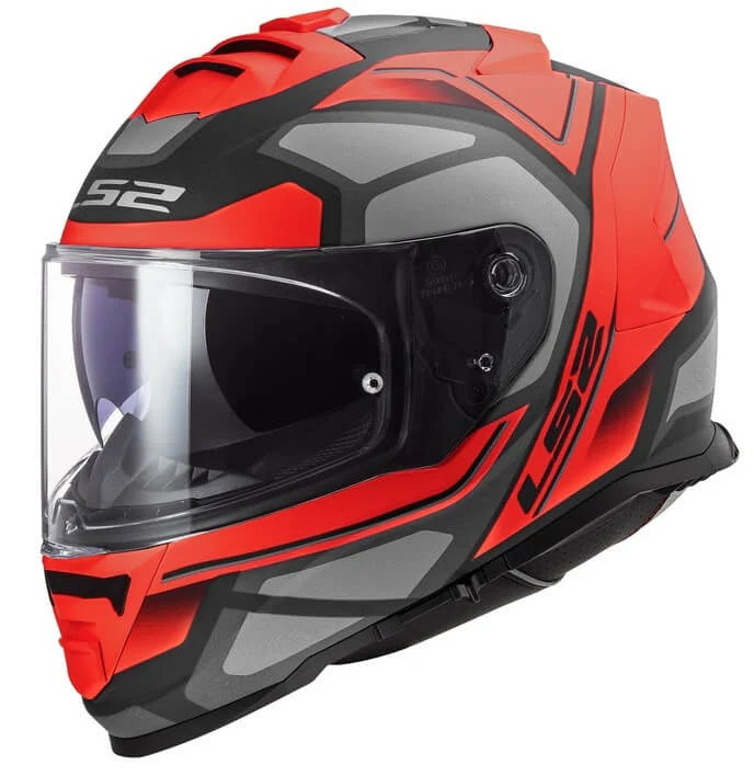 LS2 FF800 Storm II Faster Matt Red Titanium-06 Helmet