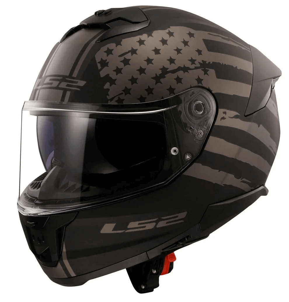 LS2 FF320 Stream II Flag Matt Black Grey-06