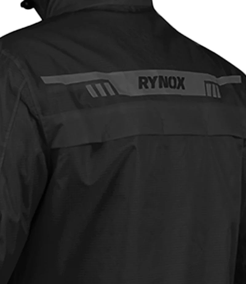 Rynox H2Go Pro 3 Rain Jacket (Black)