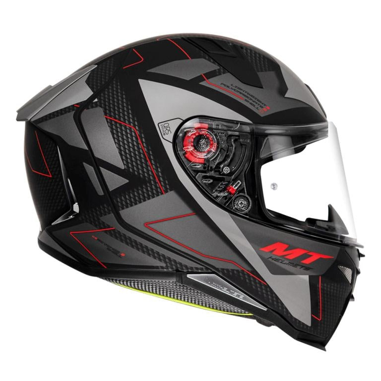 MT Revenge 2 Matt Black Helmet