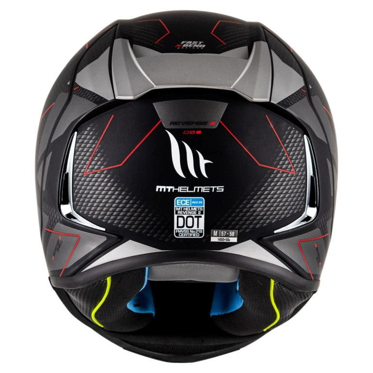MT Revenge 2 Matt Black Helmet