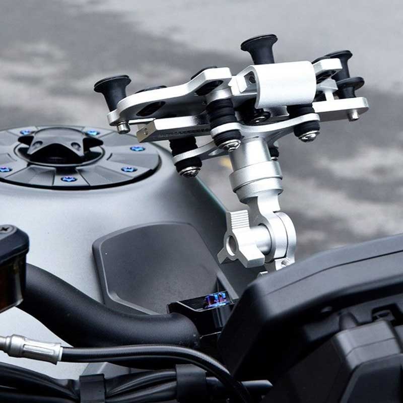 MH Moto Motorcycle 6 Phone Mount, Anti-Shake Aluminum H99