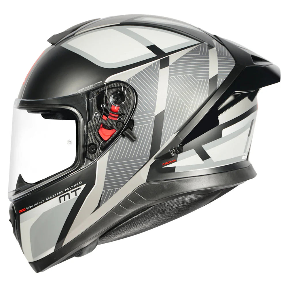 MT Thunder3 Pro Nova Matt Grey Helmet
