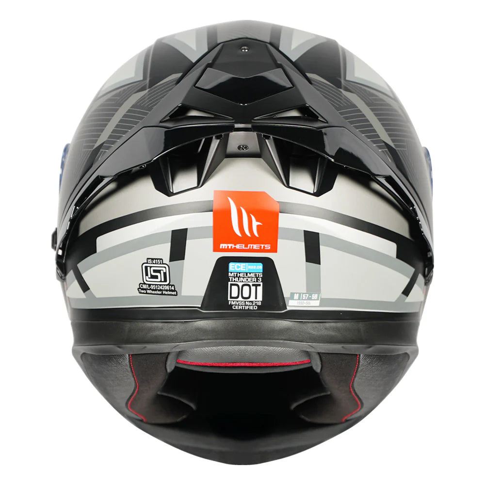 MT Thunder3 Pro Nova Matt Grey Helmet