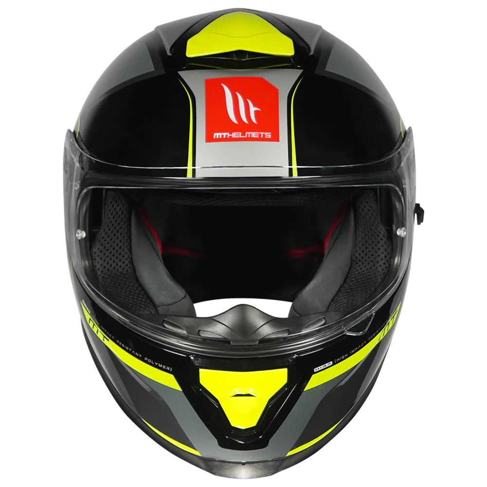 MT Thunder3 Pro Nova B62 Gloss Yellow Helmet