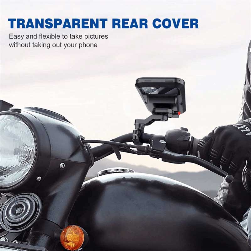 MH Moto M99 Motorcycle Mobile Holder V0.2 ( Wireless Charger Waterproof)