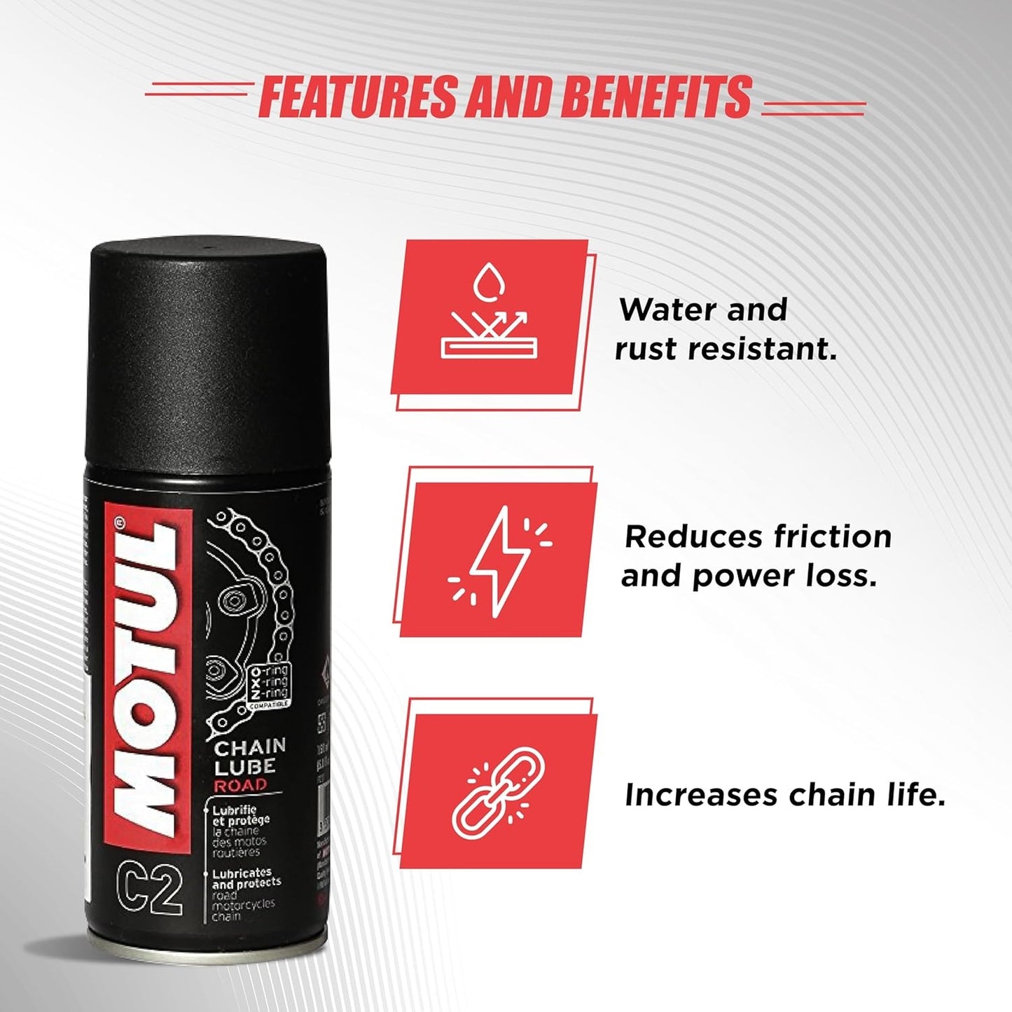 Motul C2 Chain Lube (400ml)