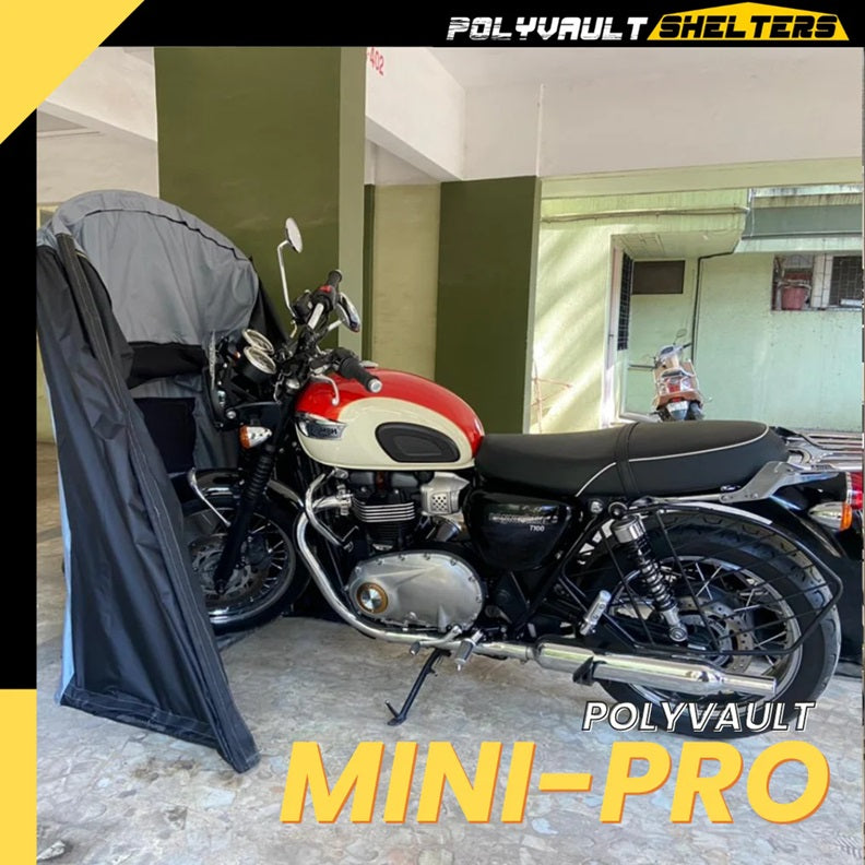 Polyvault Mini Pro for Bikes above 650cc
