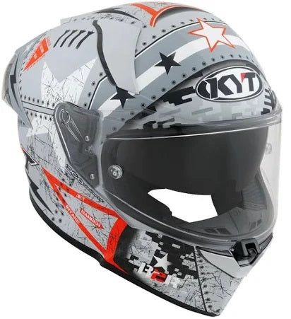 KYT R2R Pro Assault Matt Grey Helmet