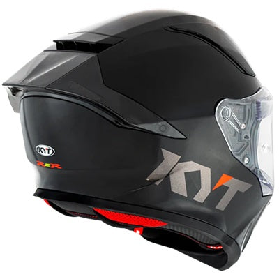 KYT R2R Pro Plain Matt Black Helmet