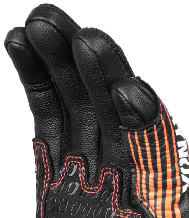 Rynox tornado Pro 4 Black Orange Gloves