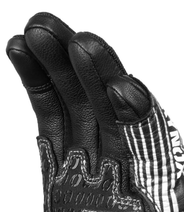 Rynox tornado Pro 4 Black White Gloves