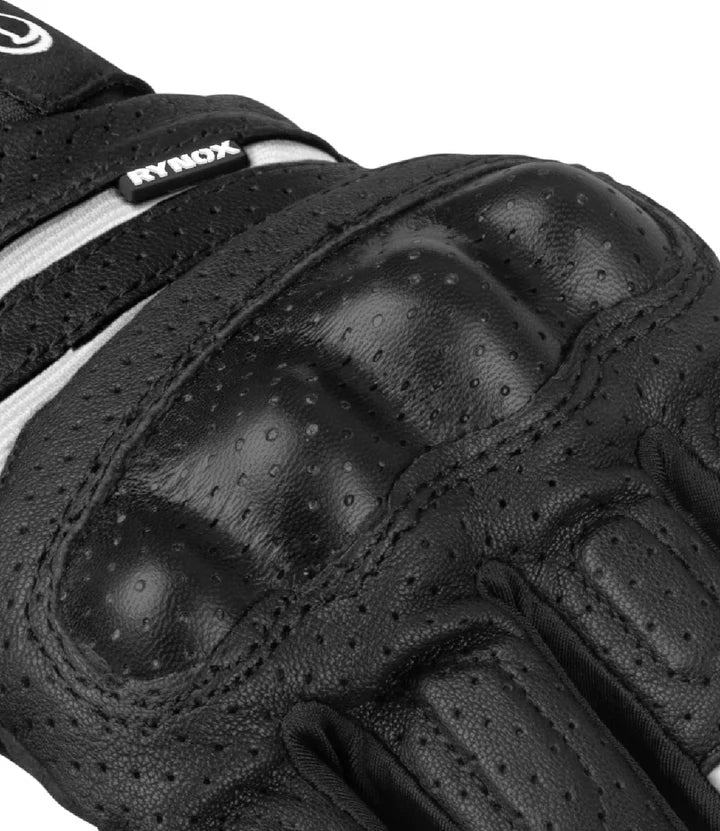 Rynox Air GT SP Black White Gloves