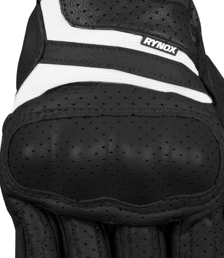 Rynox Air GT SP Black White Gloves