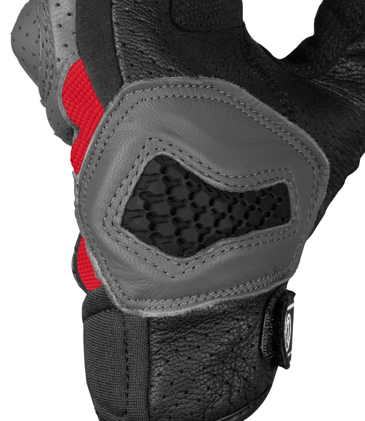 Rynox Air GT SP Grey Red Gloves
