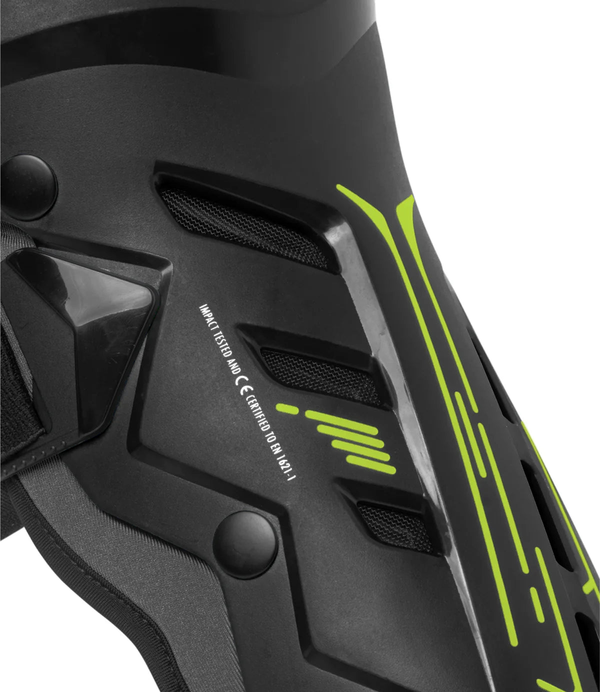 Rynox Bastion Bionic Knee Guards (Hi-viz Green)