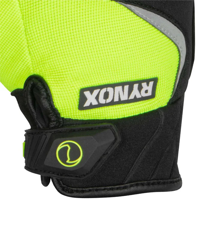 Rynox Helium GT Black-Yellow Gloves
