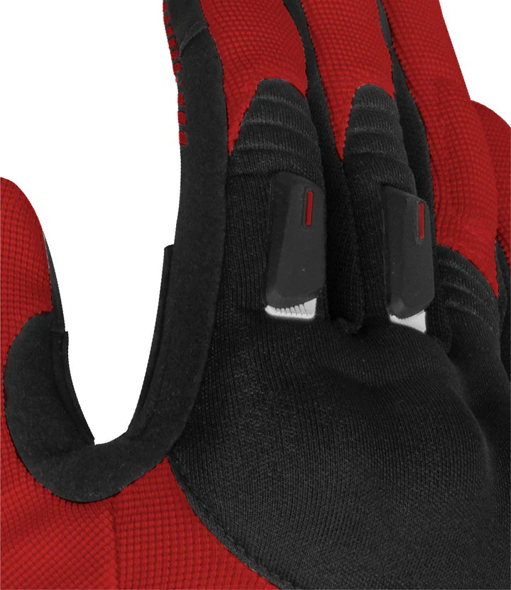 Rynox Helium GT Black-Red Gloves