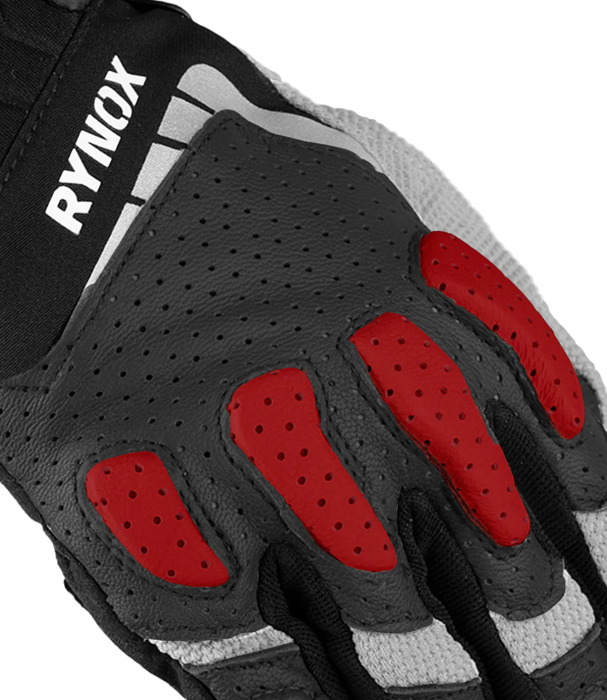 Rynox Ridge Pro Offroad Black Red Gloves