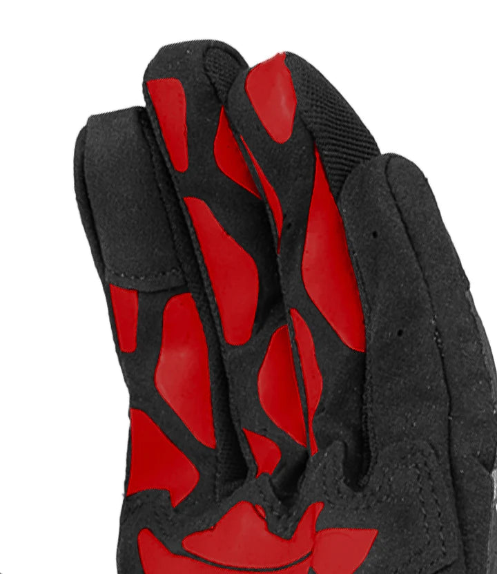 Rynox Ridge Pro Offroad Black Red Gloves