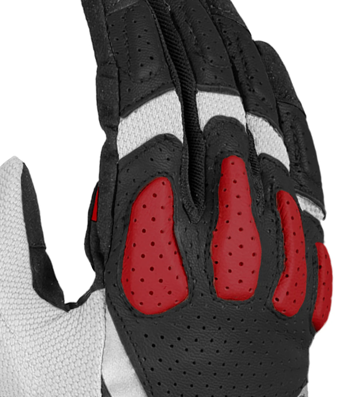 Rynox Ridge Pro Offroad Black Red Gloves