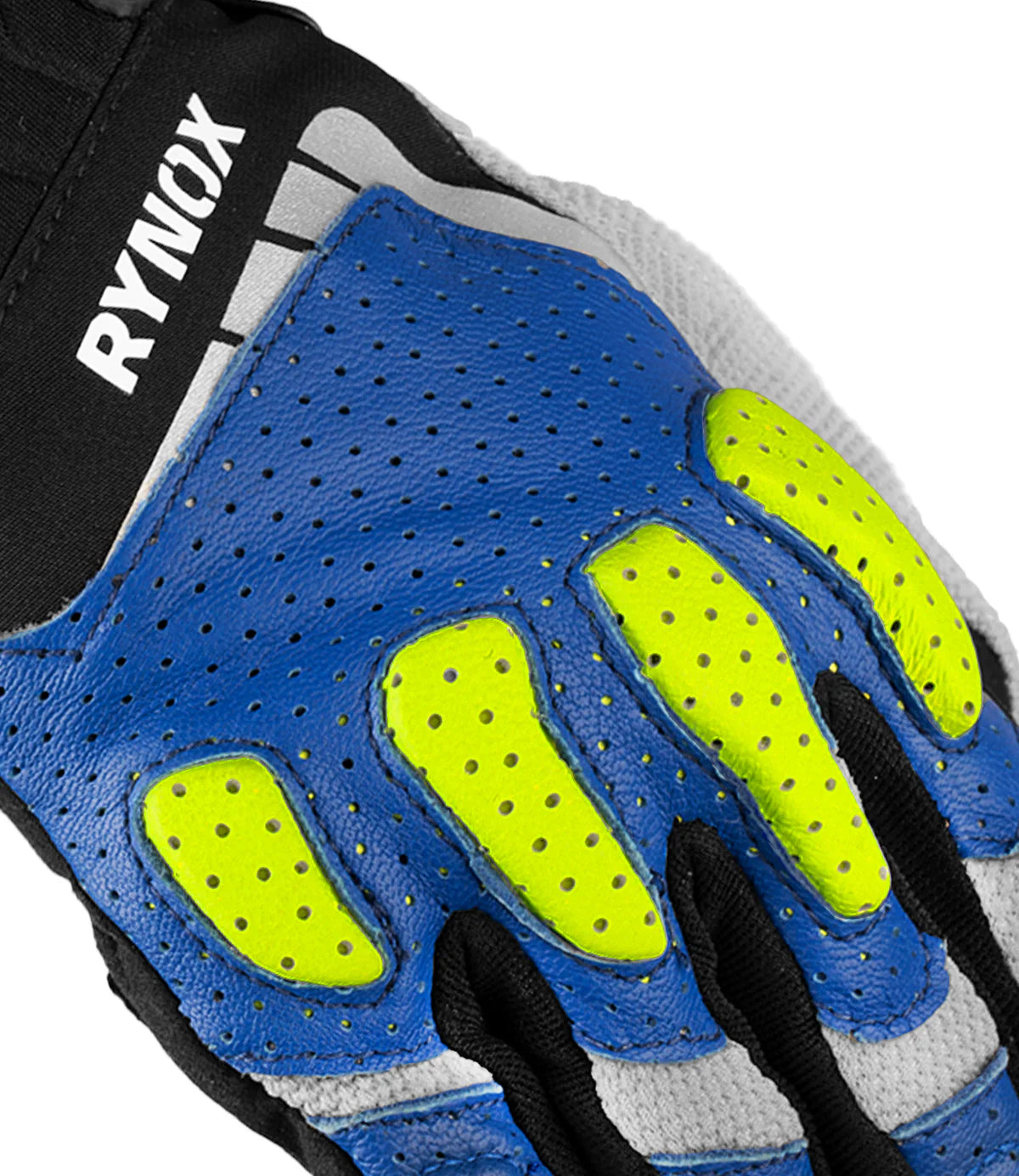 Rynox Ridge Pro Offroad Black Hi-Viz Green Gloves