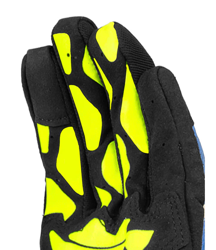 Rynox Ridge Pro Offroad Black Hi-Viz Green Gloves