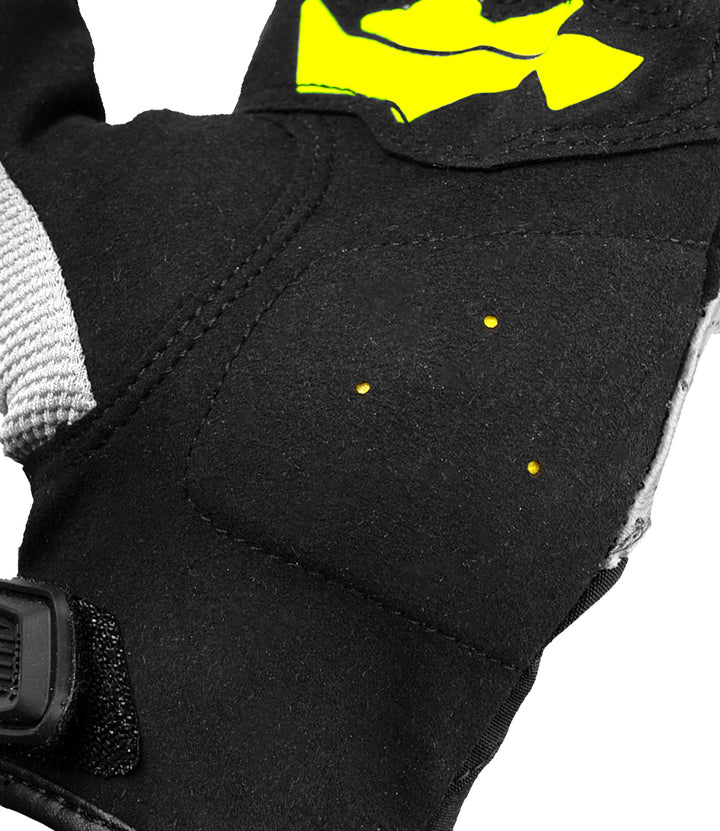 Rynox Ridge Pro Offroad Black Hi-Viz Green Gloves