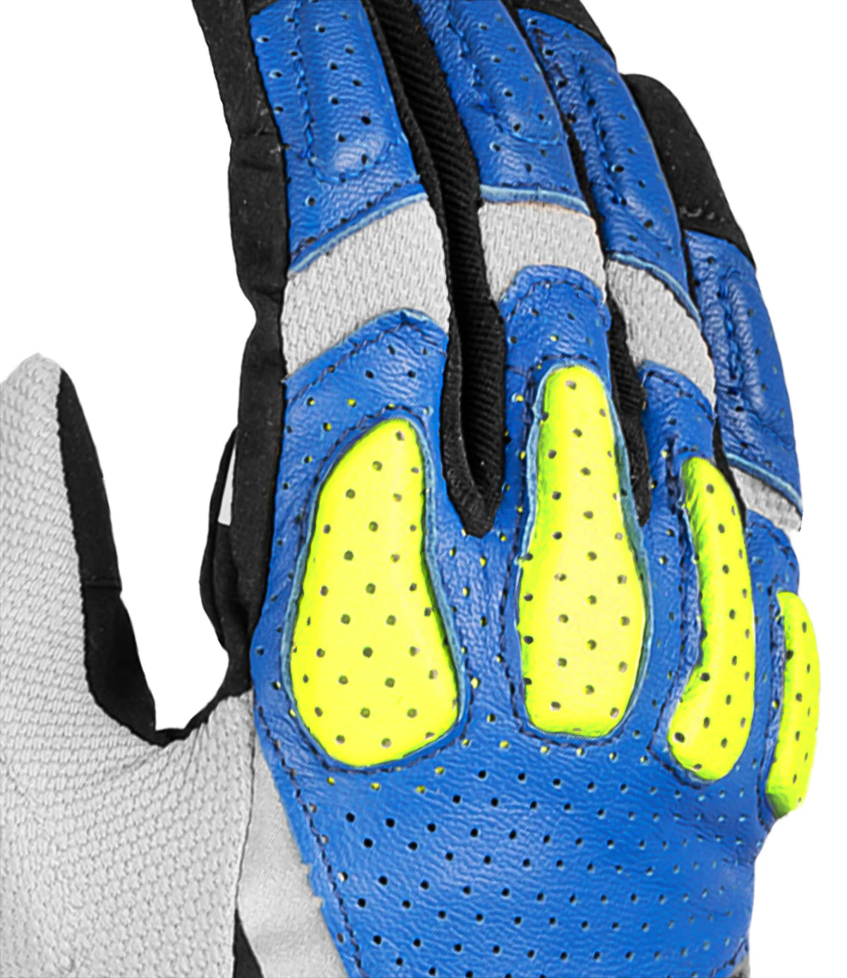 Rynox Ridge Pro Offroad Black Hi-Viz Green Gloves