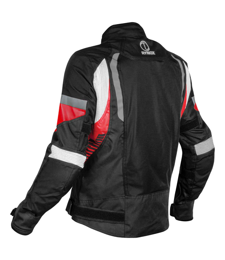 Rynox Tornado Pro 4 Jacket - Ce Certified Class A Red