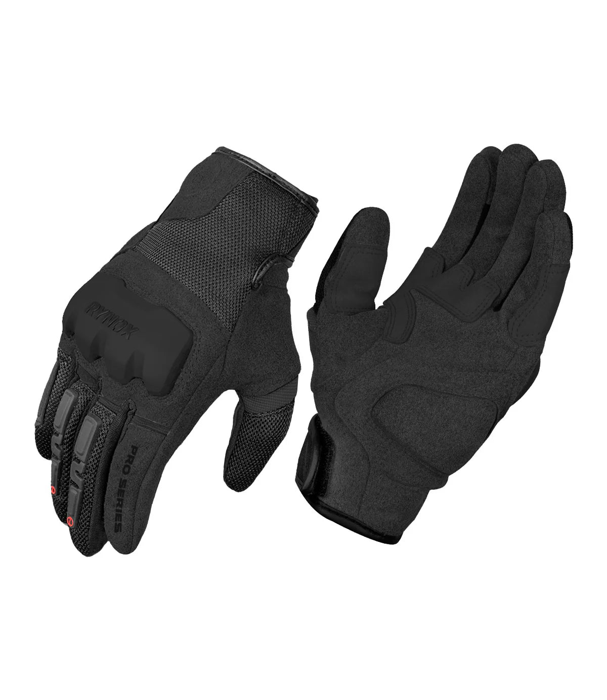 Rynox Urban Pro2 Full Black Gloves