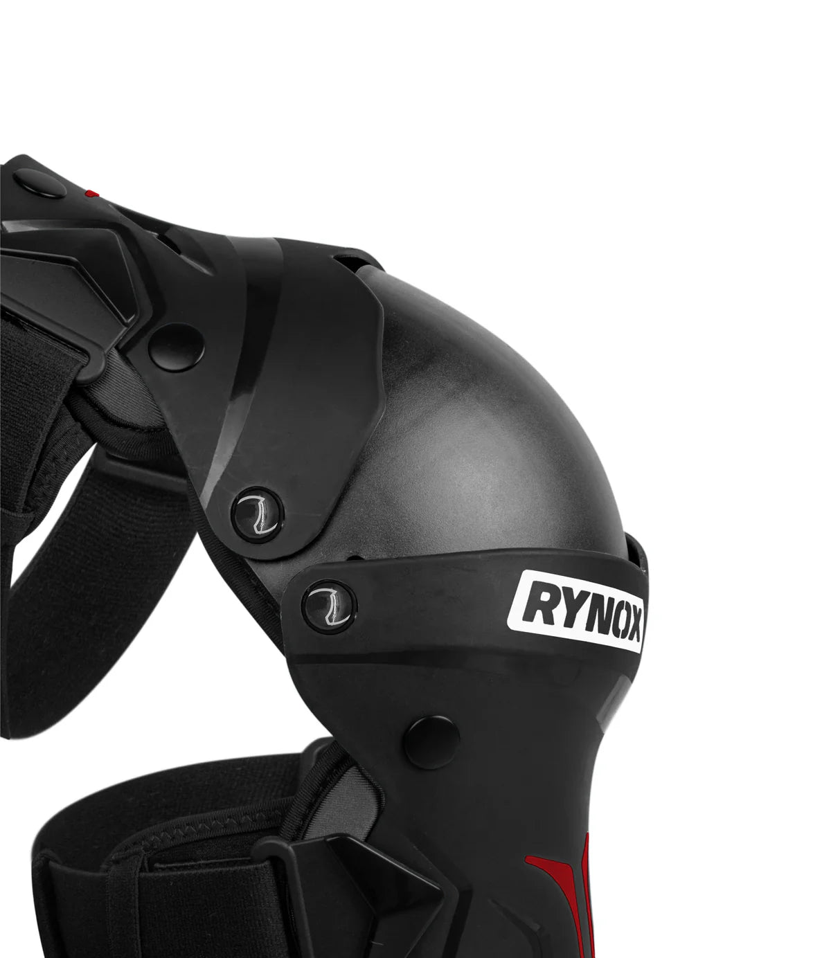 Rynox Bastion Bionic Knee Guards (Black Red)