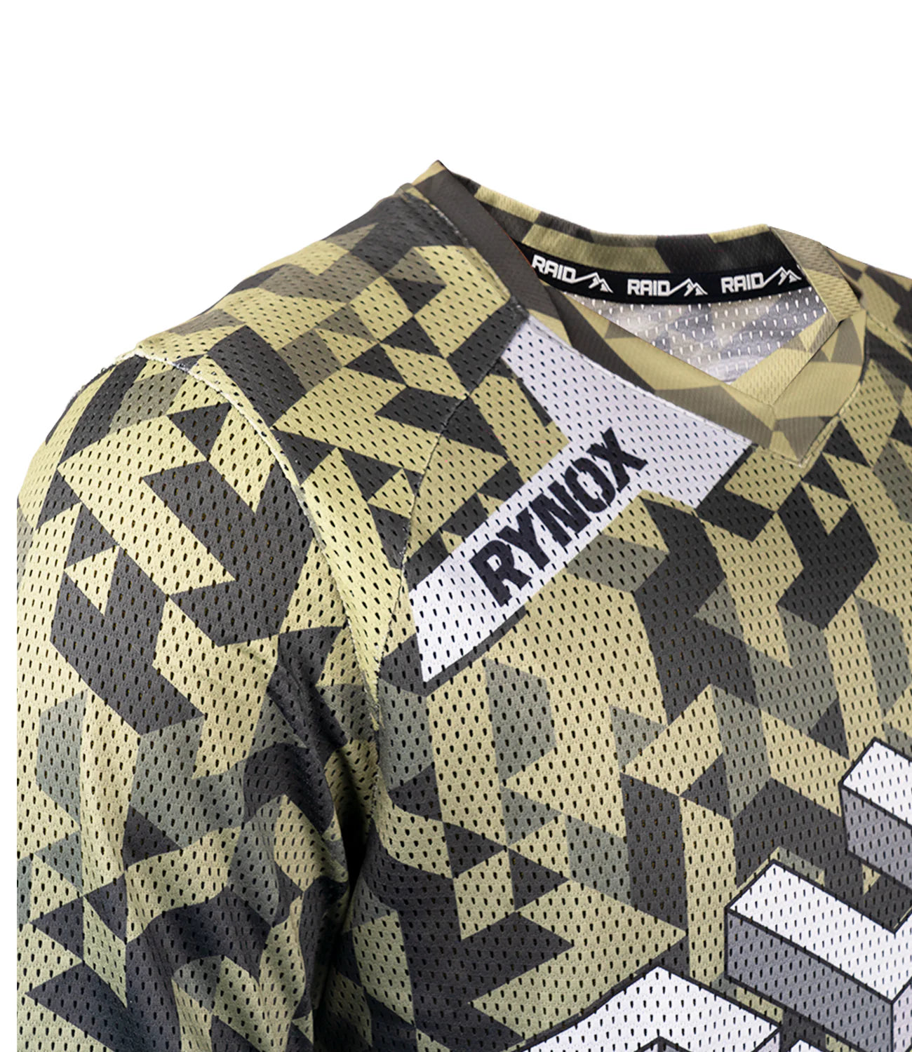 Rynox Fusion Neo Offroad Camo Green Jersey
