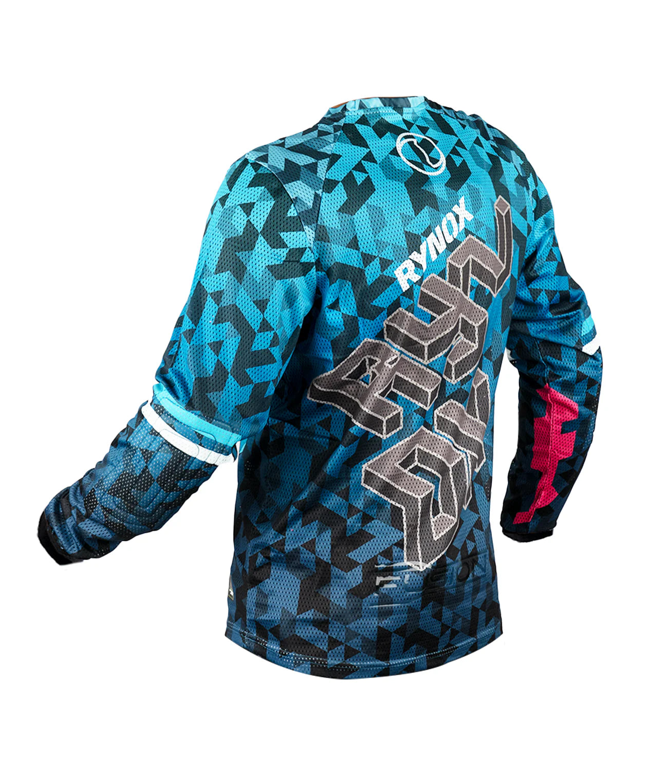 Rynox Fusion Neo Offroad Cyber Blue Jersey
