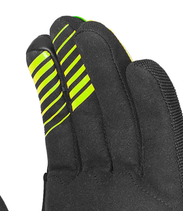Rynox Helium GT 2 Black-Hi Viz Green Gloves