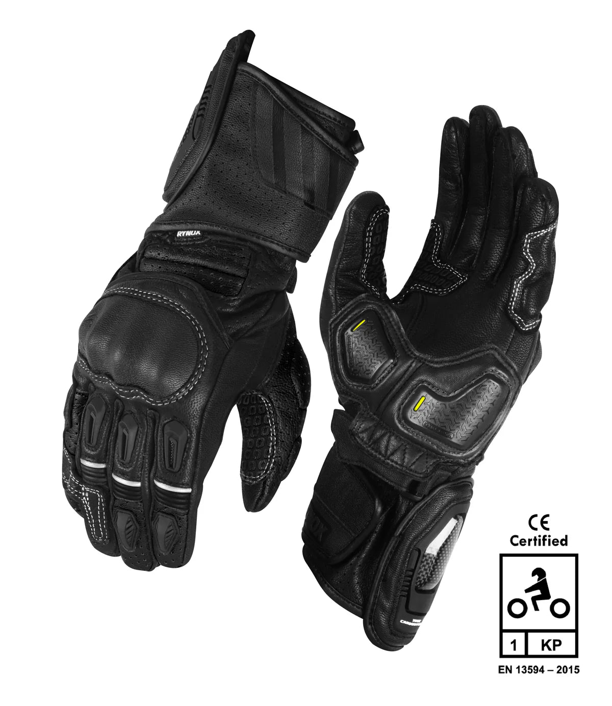 Rynox Storm Evo 3 Black Gloves