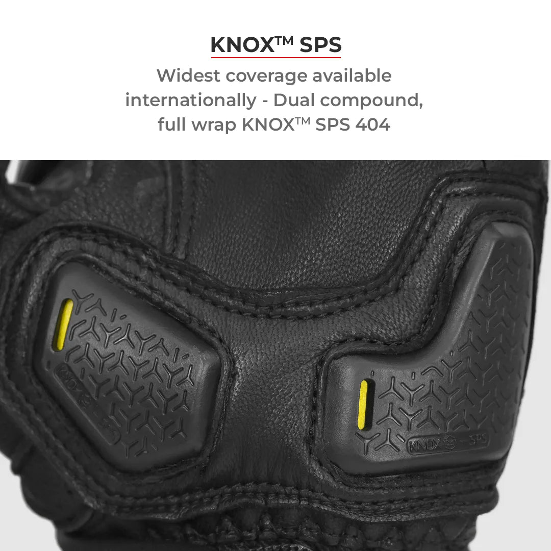 ViaTerra Shifter Black – Short Motorcycle Riding Gloves