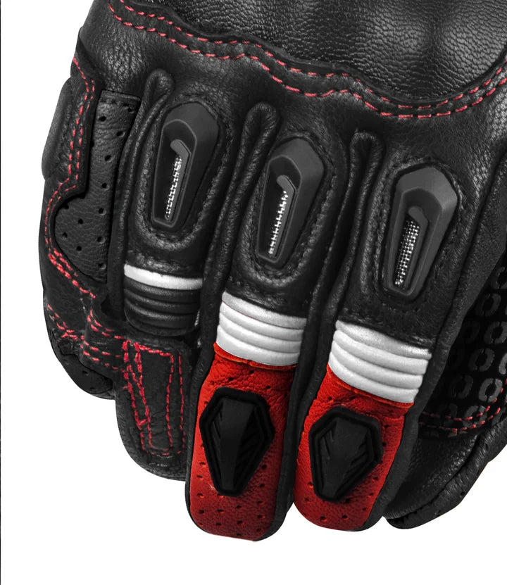 Rynox Storm Evo 3 Red Gloves