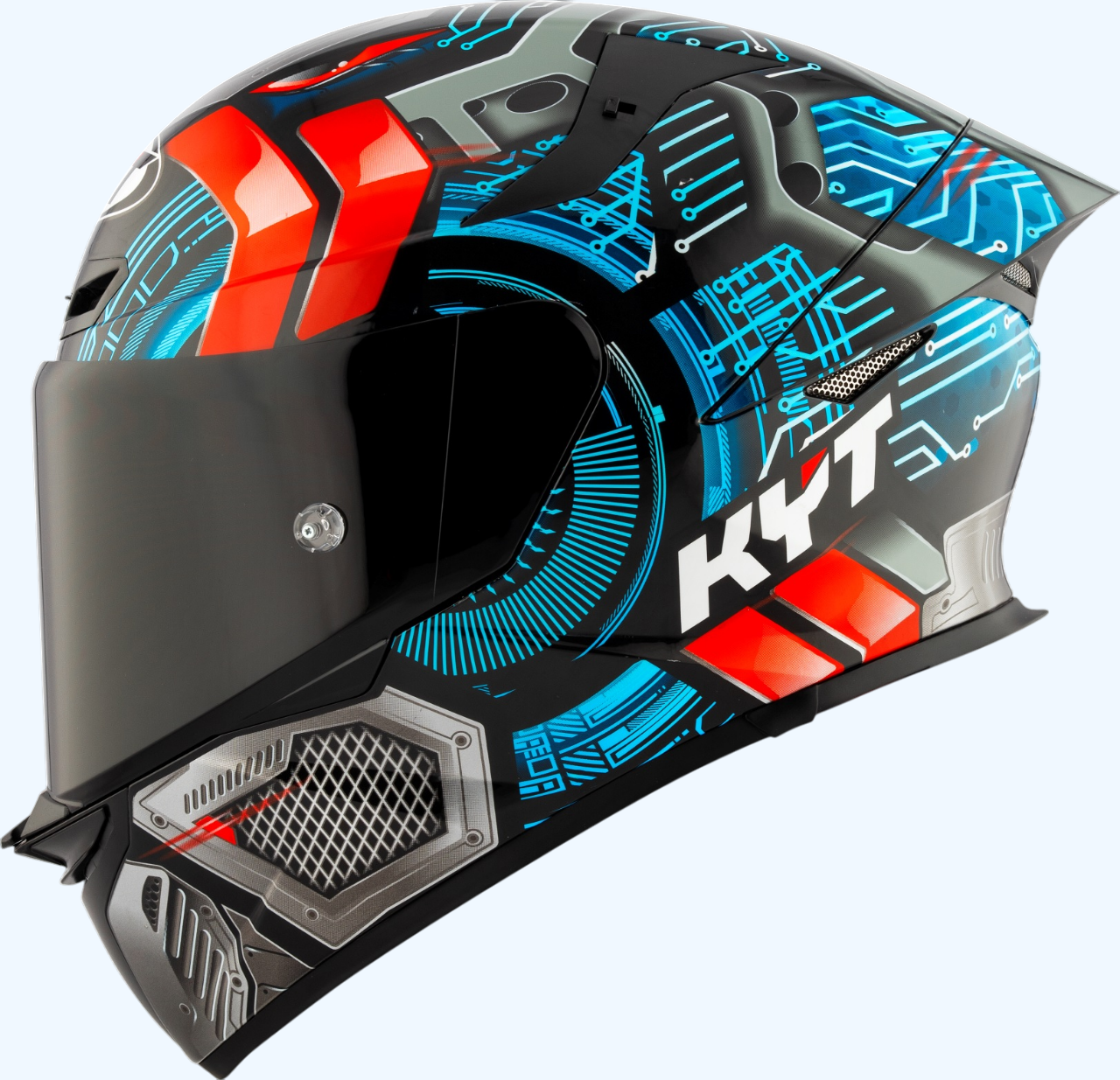 KYT TT Revo Gloss Synchrotron Helmet